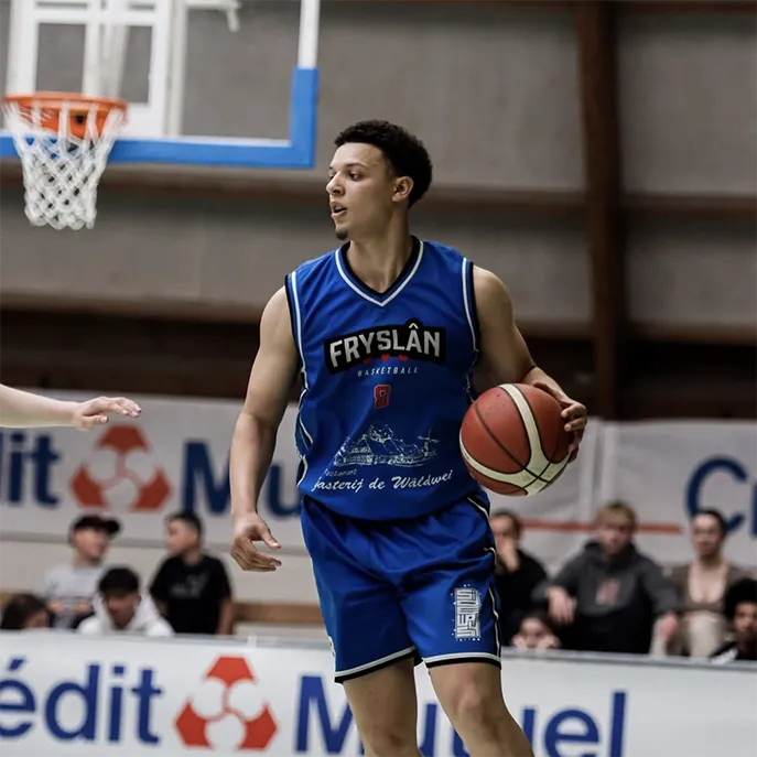Custom Basketball uniforms for Fryslan Basketbal